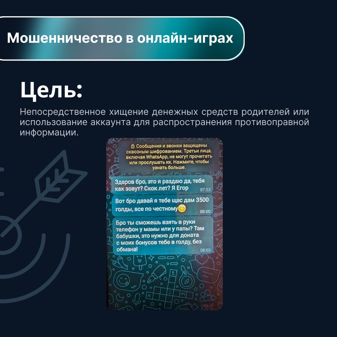 Мошенничество с участием детей